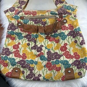 FOSSIL SHOULDER TOTE BAG